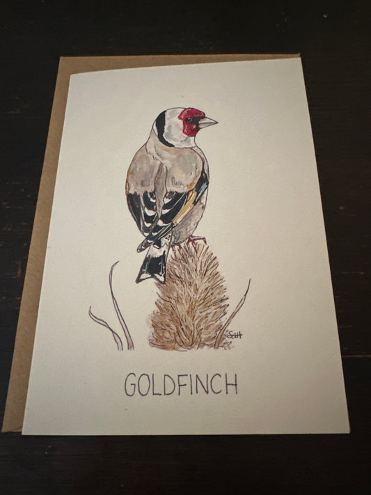 Goldfinch card