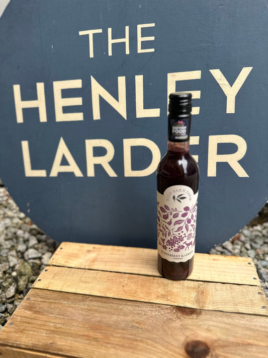 Elderberry & lemon cordial
